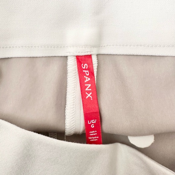 NWT Spanx Slim Straight Pant in White Size Large - Picture 10 of 14